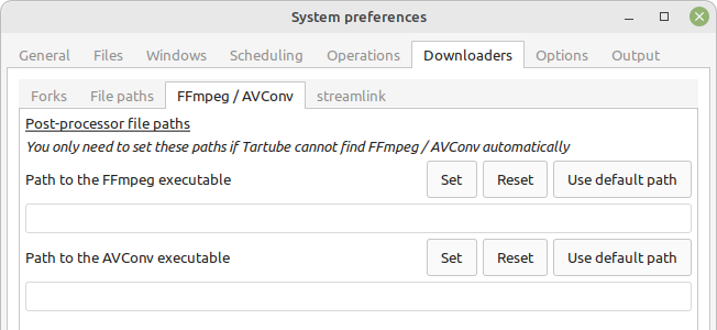 Updating FFmpeg and AVConv